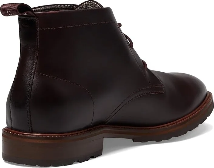 Cole Haan Berkshire Lug Chukka Boot Men's Boots Bloodstone/Dark Natural Water Resistant : 8 D - Medium, Leather - Image 4