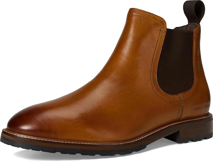Cole Haan Berkshire Lug Chukka Boot Men's Boots British Tan/C : 13 D - Medium, Leather - Image 5