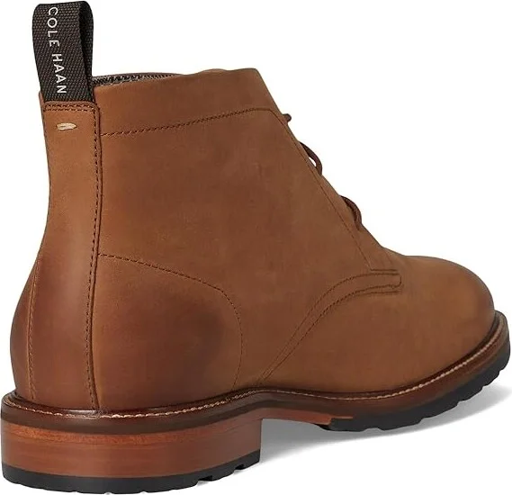 Cole Haan Berkshire Lug Chukka Boot Men's Boots Dark Sequoia/Natural : 8.5 D - Medium, Leather - Image 4