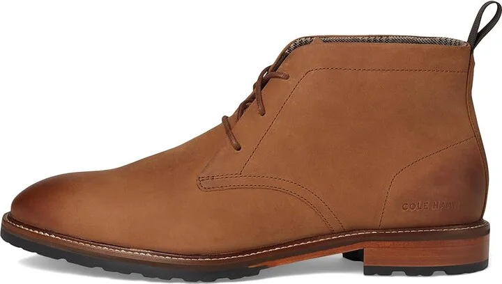 Cole Haan Berkshire Lug Chukka Boot Men's Boots Dark Sequoia/Natural : 8.5 D - Medium, Leather - Image 6
