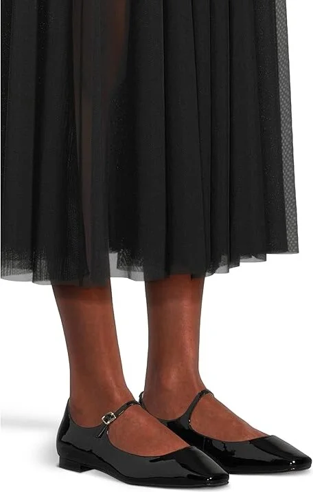 Cole Haan Bridge Mary Jane Ballet Women's Shoes Black Patent : 10 B - Medium, Leather - Image 2