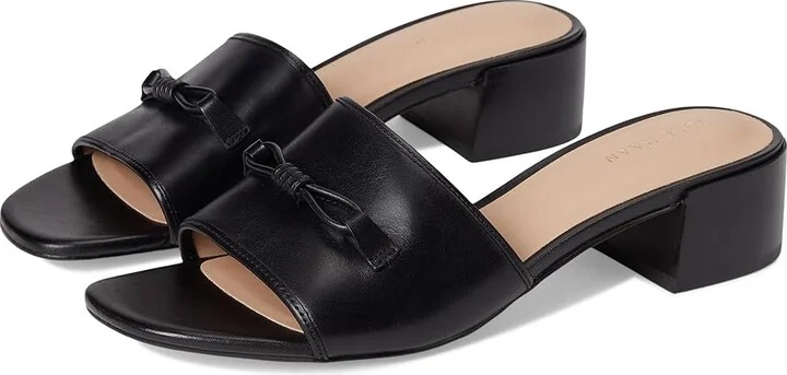 Cole Haan Calli Embellished Sandals Women's Sandals Black Leather : 11 B - Medium
