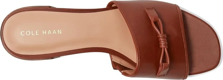 Cole Haan Calli Embellished Sandals Women's Sandals Dark Cuoio Leather : 7 B - Medium - Image 2