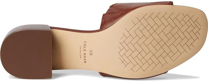 Cole Haan Calli Embellished Sandals Women's Sandals Dark Cuoio Leather : 7 B - Medium - Image 3