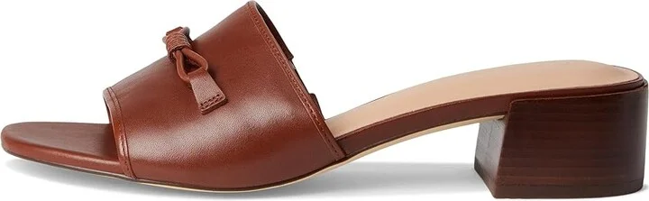 Cole Haan Calli Embellished Sandals Women's Sandals Dark Cuoio Leather : 7 B - Medium - Image 6