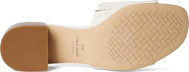 Cole Haan Calli Embellished Sandals Women's Sandals Ivory Leather : 9 B - Medium - Image 3