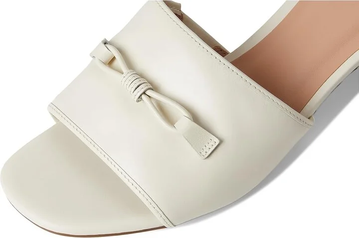 Cole Haan Calli Embellished Sandals Women's Sandals Ivory Leather : 9 B - Medium - Image 7