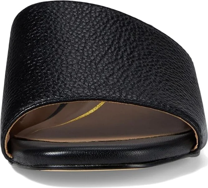 Cole Haan Calli Single Band Sandal Women's Sandals Black Leather : 7.5 B - Medium, Leather/Suede - Image 2