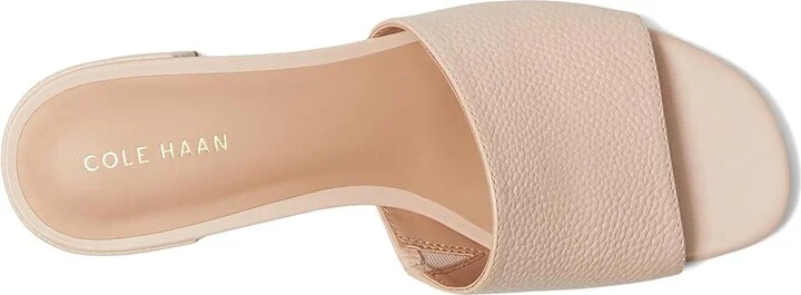 Cole Haan Calli Single Band Sandal Women's Sandals Cameo Rose Leather : 6 B - Medium, Leather/Suede - Image 2