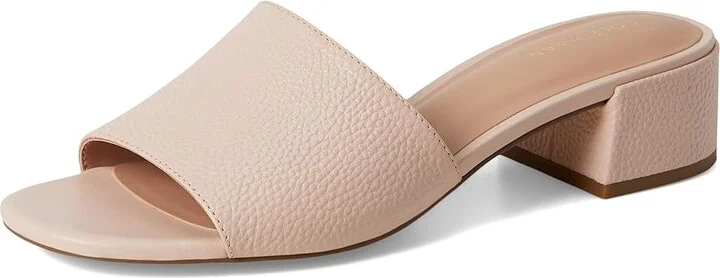 Cole Haan Calli Single Band Sandal Women's Sandals Cameo Rose Leather : 6 B - Medium, Leather/Suede - Image 5