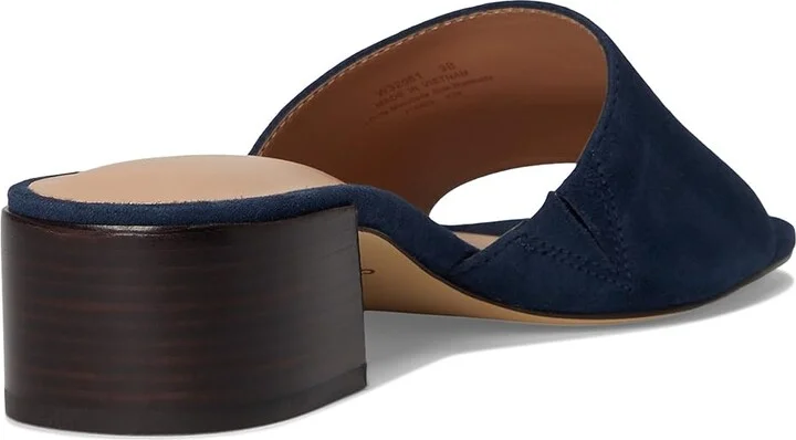 Cole Haan Calli Single Band Sandal Women's Sandals Navy Blazer Suede : 10 B - Medium, Leather/Suede - Image 4