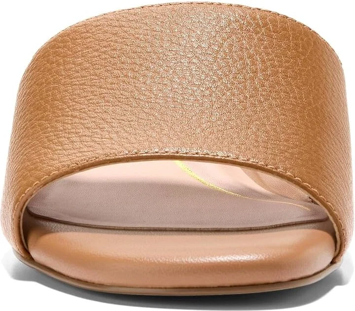 Cole Haan Calli Single Band Sandal Women's Sandals Pecan Leather : 7 B - Medium, Leather/Suede - Image 5