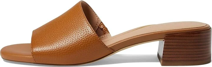 Cole Haan Calli Single Band Sandal Women's Sandals Pecan Leather : 7 B - Medium, Leather/Suede - Image 6