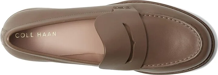 Cole Haan Camea Lug Loafer Women's Flat Shoes Irish Coffee Leather : 7.5 B - Medium - Image 2