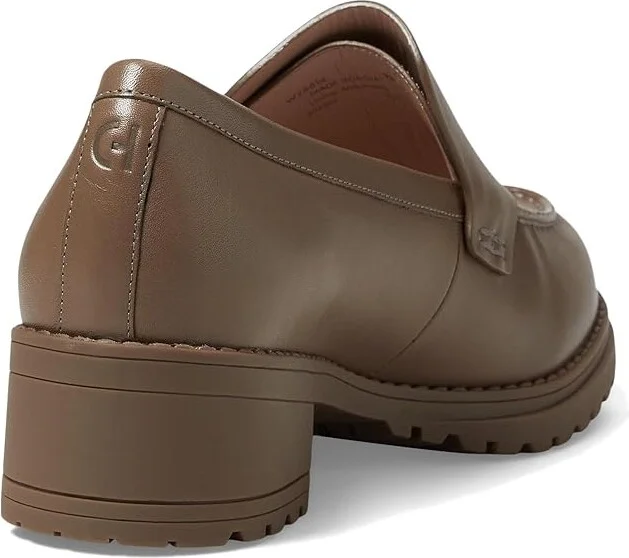 Cole Haan Camea Lug Loafer Women's Flat Shoes Irish Coffee Leather : 7.5 B - Medium - Image 4