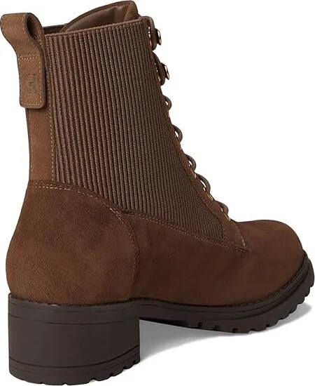 Cole Haan Camea Waterproof Combat Boot 2 Women's Shoes Chocolate Lava : 10 B - Medium, Leather - Image 4