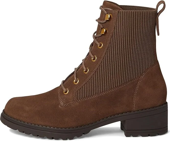 Cole Haan Camea Waterproof Combat Boot 2 Women's Shoes Chocolate Lava : 10 B - Medium, Leather - Image 6