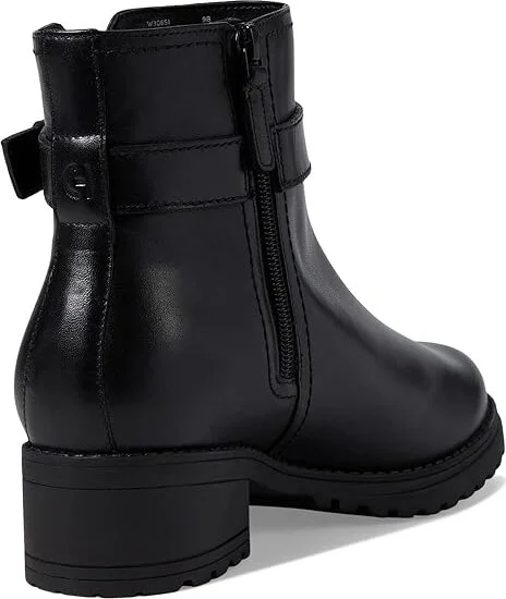 Cole Haan Catherine Bootie Waterproof Women's Boots Black Leather Waterproof : 9.5 B - Medium - Image 4