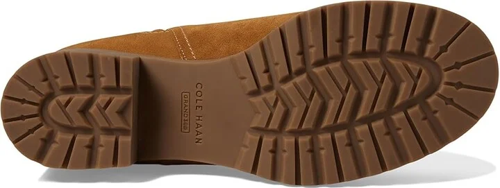 Cole Haan Catherine Bootie Waterproof Women's Boots Golden Honey Suede Waterproof : 10 B - Medium, Leather - Image 3