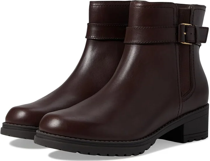 Cole Haan Catherine Bootie Waterproof Women's Boots Madeira Leather Waterproof : 10.5 B - Medium
