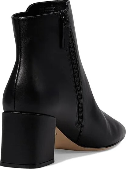 Cole Haan Catlyn Block Heel Bootie Women's Boots Black Leather : 5 B - Medium - Image 4