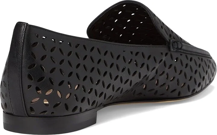 Cole Haan Chantal Loafers Women's Flat Shoes Black Perforated Leather : 8 B - Medium - Image 4