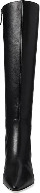 Cole Haan Clarice Tall Boot Women's Boots Black Leather 1 : 9.5 B - Medium, Leather/Rubber - Image 2
