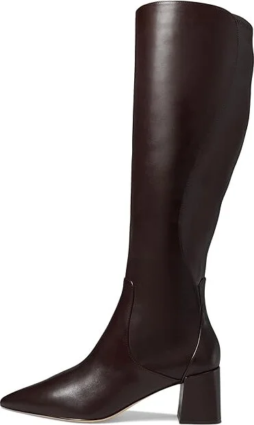 Cole Haan Clarice Tall Boot Women's Boots Dark Chocolate Leather : 10 B - Medium, Leather/Rubber - Image 6