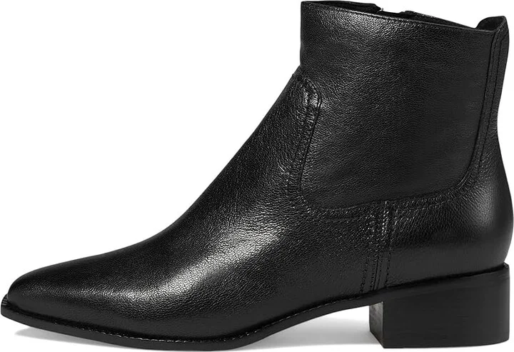 Cole Haan Classic Women's Boots Black Leather : 8 B - Medium, Leather/Rubber - Image 5