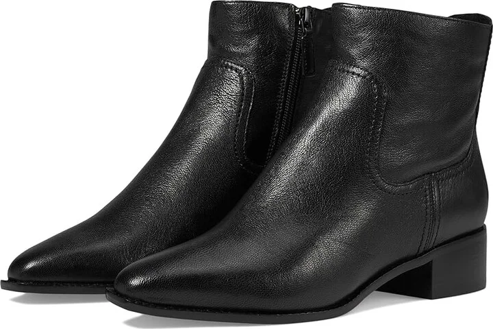 Cole Haan Classic Women's Boots Black Leather : 8 B - Medium, Leather/Rubber