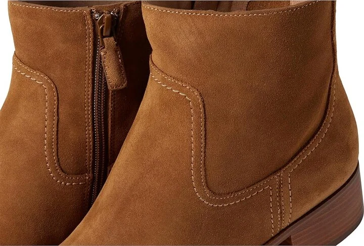 Cole Haan Classic Women's Boots Golden Toffee Suede : 8 B - Medium, Leather/Rubber - Image 5