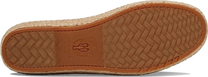 Cole Haan Cloudfeel Espadrille II Women's Flat Shoes Marine Blue Stitchlite : 7 B - Medium, Nylon/Polyester - Image 3