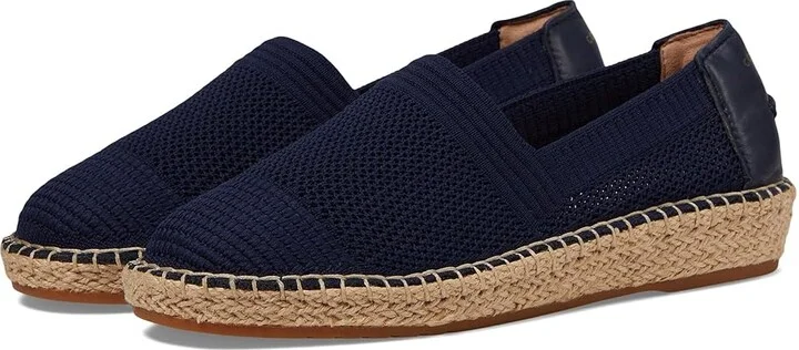Cole Haan Cloudfeel Espadrille II Women's Flat Shoes Marine Blue Stitchlite : 7 B - Medium, Nylon/Polyester