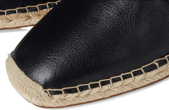 Cole Haan Cloudfeel Keely A-Line Espadrilles Women's Flat Shoes Black Leather : 8 B - Medium - Image 7