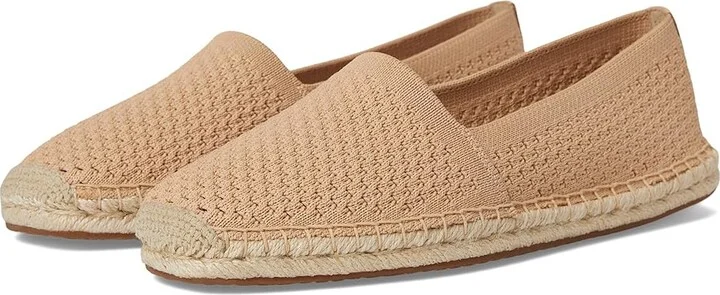 Cole Haan Cloudfeel Keely A-Line Espadrilles Women's Flat Shoes Soft Buff Stithclite : 6 B - Medium, Leather