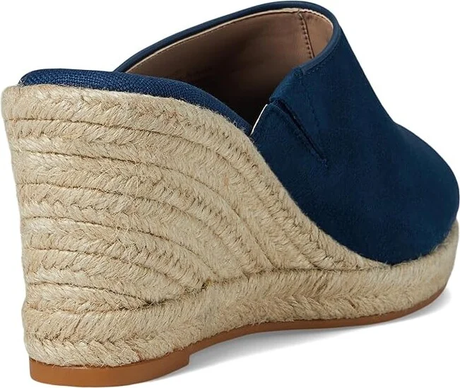 Cole Haan Cloudfeel Southcrest Mule Women's Sandals Blue Wing Teal Suede : 10 B - Medium - Image 4