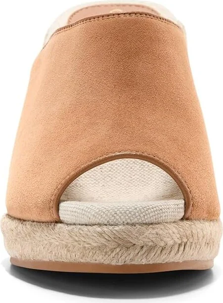 Cole Haan Cloudfeel Southcrest Mule Women's Sandals Pecan Suede : 10 B - Medium - Image 5