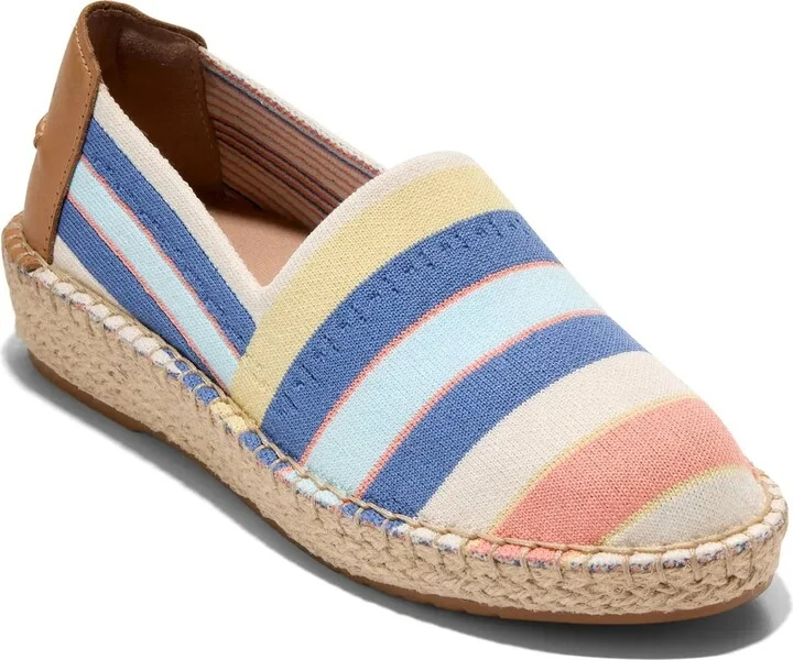 Blue/Yellow/Peach Stripes