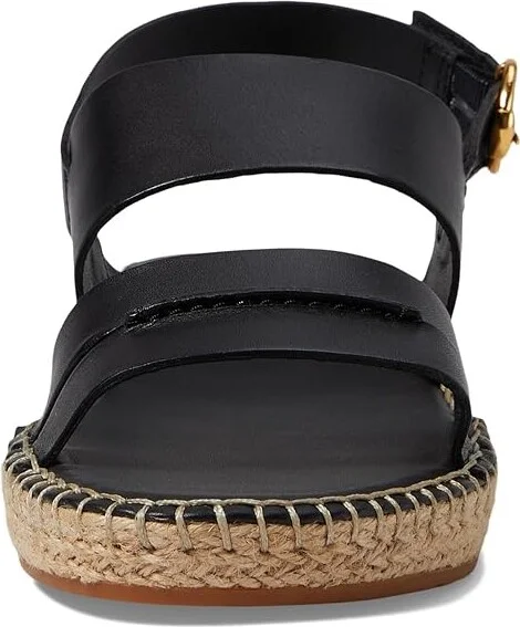 Cole Haan Cloudfeel Tilden Sandals Women's Sandals Black Leather : 5.5 B - Medium - Image 2