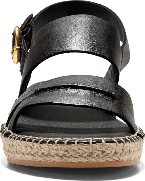 Cole Haan Cloudfeel Tilden Sandals Women's Sandals Black Leather : 5.5 B - Medium - Image 5