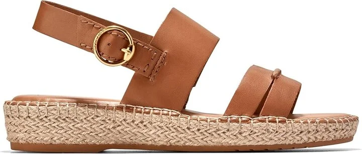 Cole Haan Cloudfeel Tilden Sandals Women's Sandals Pecan Leather : 7.5 B - Medium - Image 7