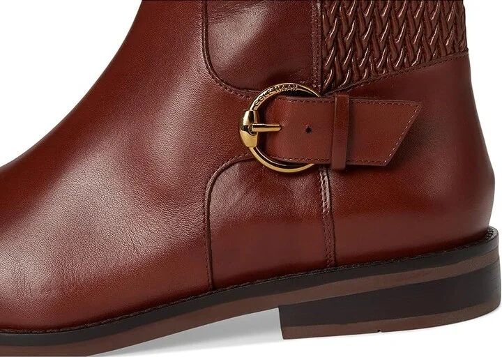 Cole Haan Clover Stretch Boot Women's Shoes Dark Cuoio Leather : 5 B - Medium - Image 7