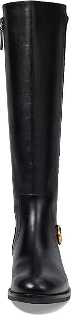 Cole Haan Clover Stretch Tall Boot Women's Boots Black Leather : 9 B - Medium - Image 2