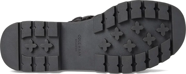 Cole Haan Cressida Lug Sandal Women's Sandals Black Leather : 7 B - Medium - Image 3
