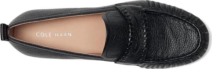 Cole Haan Danby Travel Loafers Women's Flat Shoes Black Leather : 6.5 B - Medium - Image 2
