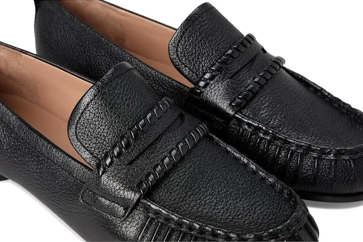 Cole Haan Danby Travel Loafers Women's Flat Shoes Black Leather : 6.5 B - Medium - Image 7
