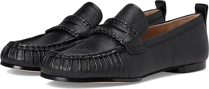 Cole Haan Danby Travel Loafers Women's Flat Shoes Black Leather : 6.5 B - Medium