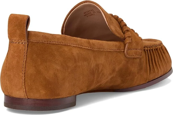 Cole Haan Danby Travel Loafers Women's Flat Shoes Tobacco Suede : 8 B - Medium, Leather - Image 4