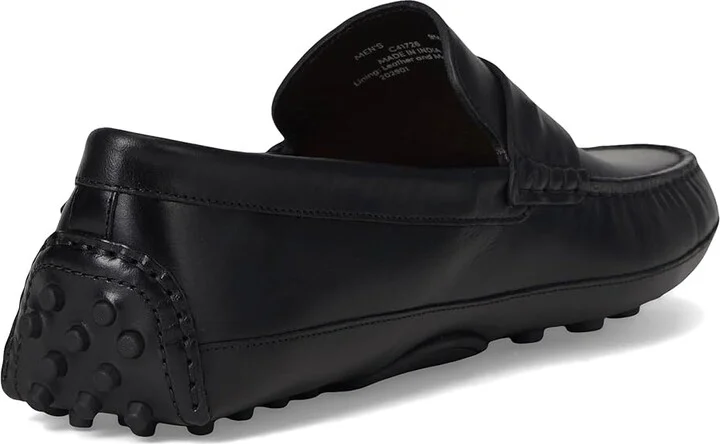 Cole Haan Davies Grand Penny Driving Loafers Men's Lace-up Boots Black/Black : 11 D - Medium, Leather - Image 4