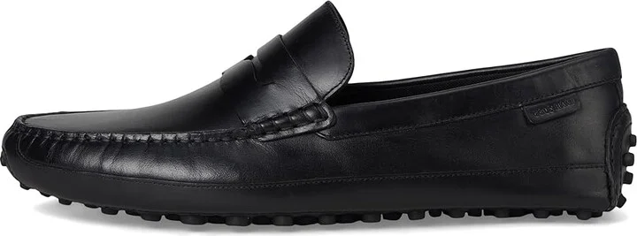 Cole Haan Davies Grand Penny Driving Loafers Men's Lace-up Boots Black/Black : 11 D - Medium, Leather - Image 6